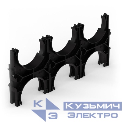 Кластер тройной двухсторон. для двустен. труб d90мм Промрукав PR13.02580