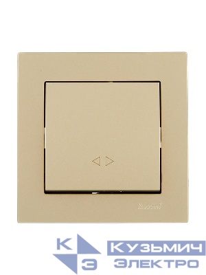 Выключатель промежуточный VESNA зол. LEZARD 742-3688-107