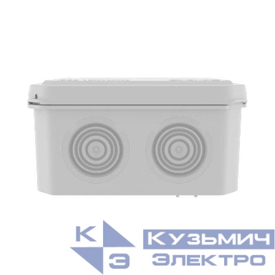 Коробка ответвительная с 8+2 каб. вводами d25/20мм IP55 100х100х50мм DKC 53800