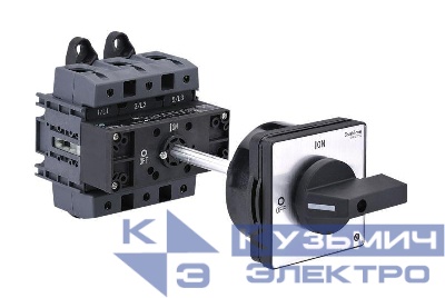 Выключатель-разъединитель 3п 175А IP20 с черн. выносн. рукоят. на дин-рейке/плате SE MSD175340B