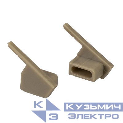 Комплект заглушек SL-MINI-SHELF-H9 OLIVE GREY пластик Arlight 038811