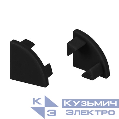 Заглушка SL-KANT-H11 BLACK глухая пластик (комплект) Arlight 044091