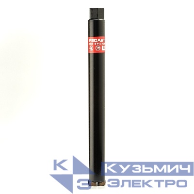Коронка алмазная для сухого сверления 44x450 мм, M22 FEDAST