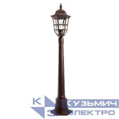 Светильник PL696 60Вт IP44 230В садово-парковый коричн. FERON 11698