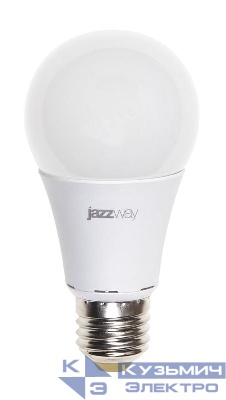 Лампа светодиодная PLED-ECO 7Вт A60 грушевидная 5000К холод. бел. E27 570лм 230В JazzWay 1033192