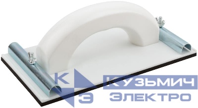 Терка для нажд. бумаги пластиковая с мет. прижимом 230х120мм MOS 39723М