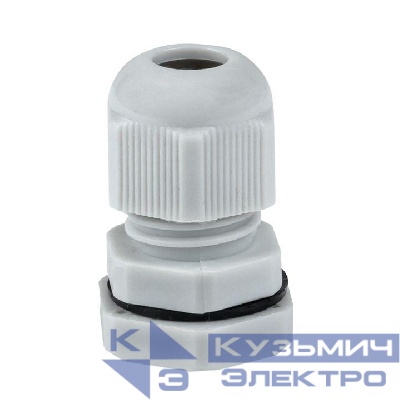 Сальник PG7 d3-6.5мм (d отверст. 13мм) IP54 PROxima EKF plc-pg-7-r