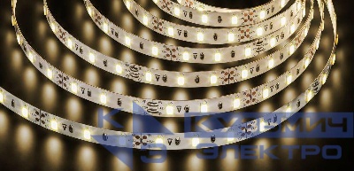 Лента светодиодная 71 699 NLS-5730WW60-30-IP20-12V 30Вт/м (уп.5м) Navigator 71699