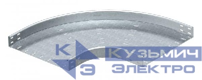 Угол для лотка горизонтальный 90град. 400х60 RB 90 640 FS OBO 7001290