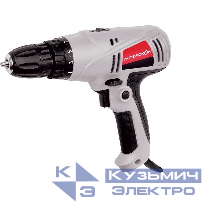 Дрель-шуруповерт сетевая ДШ-10/260Э2 ИНТЕРСКОЛ 211.1.1.00