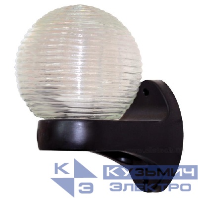 Светильник НБУ 06-60-02 "Кольца" d150 60Вт E27 IP20 прозр./корпус черный (инд. упак.) Элетех 1030480248