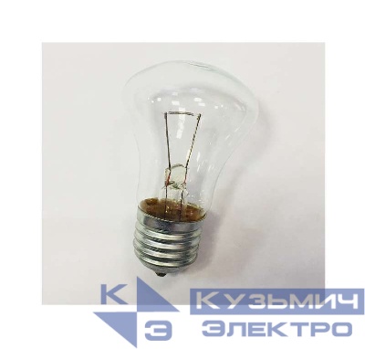 Лампа накаливания МО 60Вт E27 24В (100) КЭЛЗ 8106004