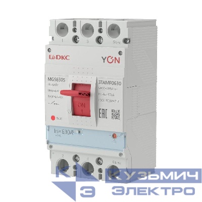 Выключатель автоматический MGS630 3P 504-630A 60kA YON MGS630S-3TAMF0630