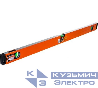 Уровень алюминиевый "Магнитный" 1000мм фрезерованный 3 глазка (1 зеркальный) Вихрь 73/11/4/20