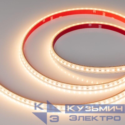 Лента светодиодная IC-PS-A120-10mm 24V Warm 2700К 9.6Вт/м IP67 2835 стабилизированная герметичная (уп.10м) Arlight 050634