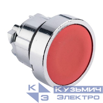 Механизм кнопки исполнительный XB4 красн. плоский возвратный без фиксации без подсветки PROxima EKF XB4BA-R