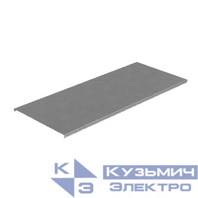 Крышка для лотка осн.400 L3000 сталь 0.7мм "ПЛЮС" KLplus400-0.7-3000 оцинк. КМ PL0414