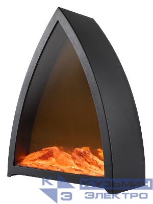 Светильник светодиодный "Камин" FL-H37 USB IP20 373х291х125 треугол. USB/элементы питания 3хC/LR14 (не в в компл.) ФАZА 5034419