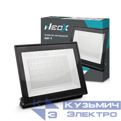 Прожектор светодиодный ДДО-8 150Вт 6500К IP65 15000лм 100лм/Вт 230В NEOX 4690612037103