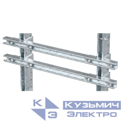 Комплект монтажных профилей на раму для крепления 2 оболочек одного типоразмера с видом защиты Ex e L1000мм гор. оцинк. DKC EX-E2FPR10