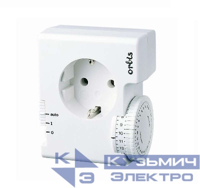 Таймер бытовой суточный CONTROL D T15 шаг 15мин Orbis OB161533