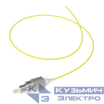 Шнур монтажный FC-UPC 09/125 OS2 полу-плотный буфер 1.5м жел. DKC RNPT9FCU15