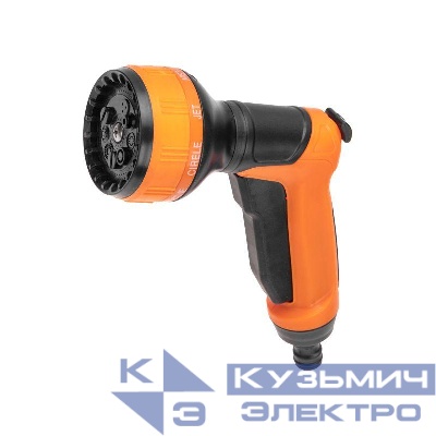 Пистолет-распылитель с регулировкой давления ручкой и курком 7 режимов ЧЕТЫРЕ СЕЗОНА 62-0285