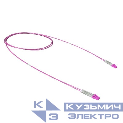Шнур оптический коммутационный Duplex flexible boot LC/UPC - LC/UPC 50/125 (OM4) 3м DKC RNPCF54DLL3