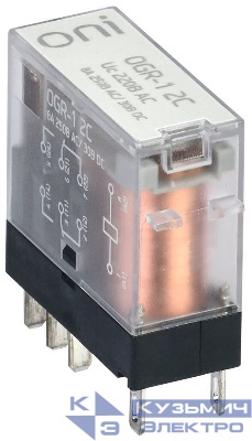 Реле общего назначения OGR-1 2C 220В AC ONI OGR-1-2C-AC220V