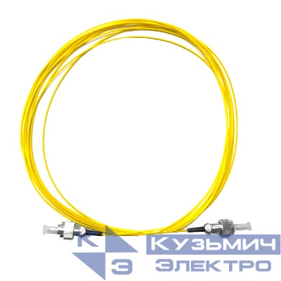 Пигтейл двухсторонний (оптический шнур) FC-FC/UPC SM buffer 0.9мм 9/125, 3м