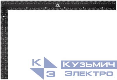 Угольник столярный цельнометаллический 400х600мм MOS 19616М