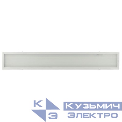 Светильник светодиодный SPO-7-72-6K-M 72Вт 6500К 6500Лм IP40 1200х180х19 матов. с проводом Эра Б0061345