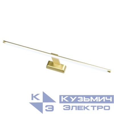 Светильник светодиодный ULT-F32-9W/NW IP20 GOLD 220В для подсветки картин и зеркал корпус алюм. зол. бел. свет Uniel UL-00003348