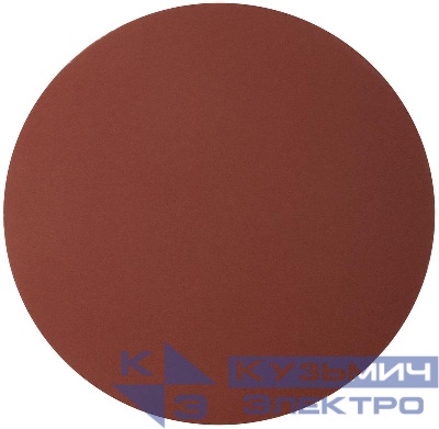 Круг шлифовальный сплошные (липучка) алюм./оксид 125мм (уп.5шт) Р 600 FIT 39673
