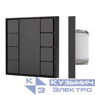 Панель KNX-223-8-BLACK (BUS) (IP20 пластик) INTELLIGENT ARLIGHT 028759