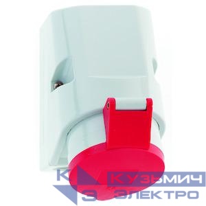 Розетка настенная 32А 4п 3P+PE 6ч 400В IP44 Bals 1118