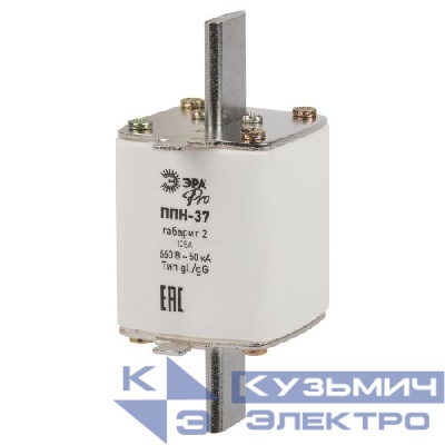 Предохранитель плавкий ППН-37 габарит 2 125А PRO ppn-37-2-125 Эра Б0063995