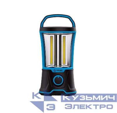 Фонарь аккумуляторный кемпинговый KOSMOS premium COB 4LED 3Вт аккум. 4В 2А.ч КОСМОС KOSAc6011LED