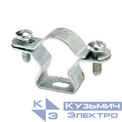 Хомут стальной 40-1дюйма 1/4 мм оцинк. сталь (уп.40шт) DKC 6040-38