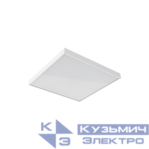 Светильник светодиодный 50Вт 3000К 595х595х50 офисный встраив./накладной рассеив. призма диммер DALI VARTON D1-A0-00070-01GD3-4005030