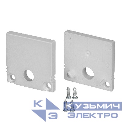 Заглушка SL-SLIM20-H20 с отверстием пластик Arlight 024494