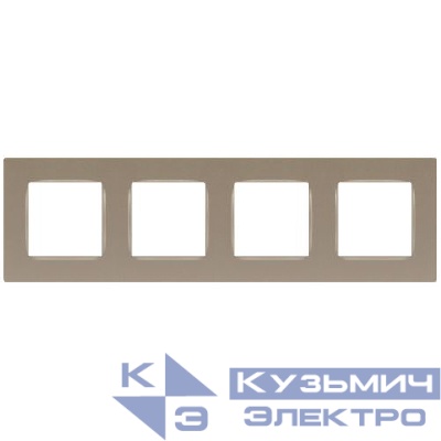 Рамка 4-м 12-5204-04 Классик шампань Эра Б0067713