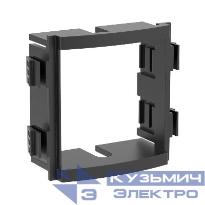 Суппорт 2мод. Brava черн. DKC F0000MB