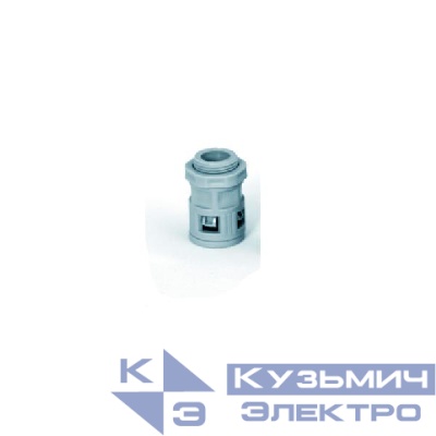 Муфта вводная d16мм для гофрированной трубы сер. (уп.50шт) Урал Пак АТ-50516-050