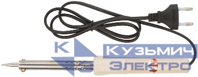 Паяльник 60Вт деревянная ручка MOS 60468М