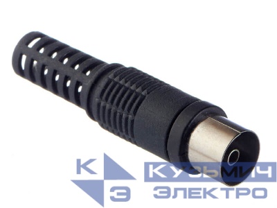 Гнездо ТВ черный, NETKO Optima