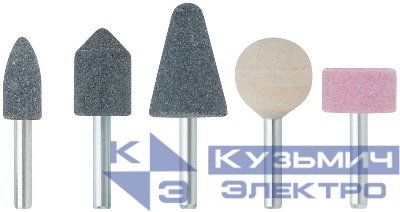 Шарошка абразивная по металлу хвостовик 6мм (уп.5шт) MOS 36461М