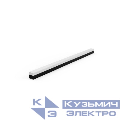 Светильник светодиодный Shop Lighting 48Вт 6500К IP40 4600лм 1180х70х55мм ДПО подвесной линейный матов. рассеив. черн. GAUSS 883625348