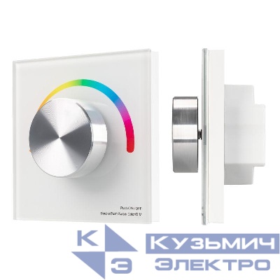 Панель SMART-P5-RGB-G-IN White (3V Rotary 2.4G) (IP20 пластик) Arlight 033756