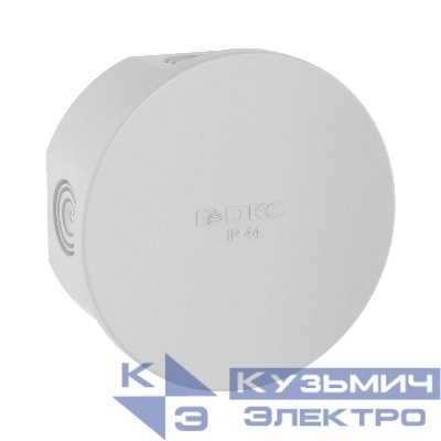 Коробка распределительная ОП 80х40мм IP44 4 каб. ввод (уп.20шт) DKC 53600R